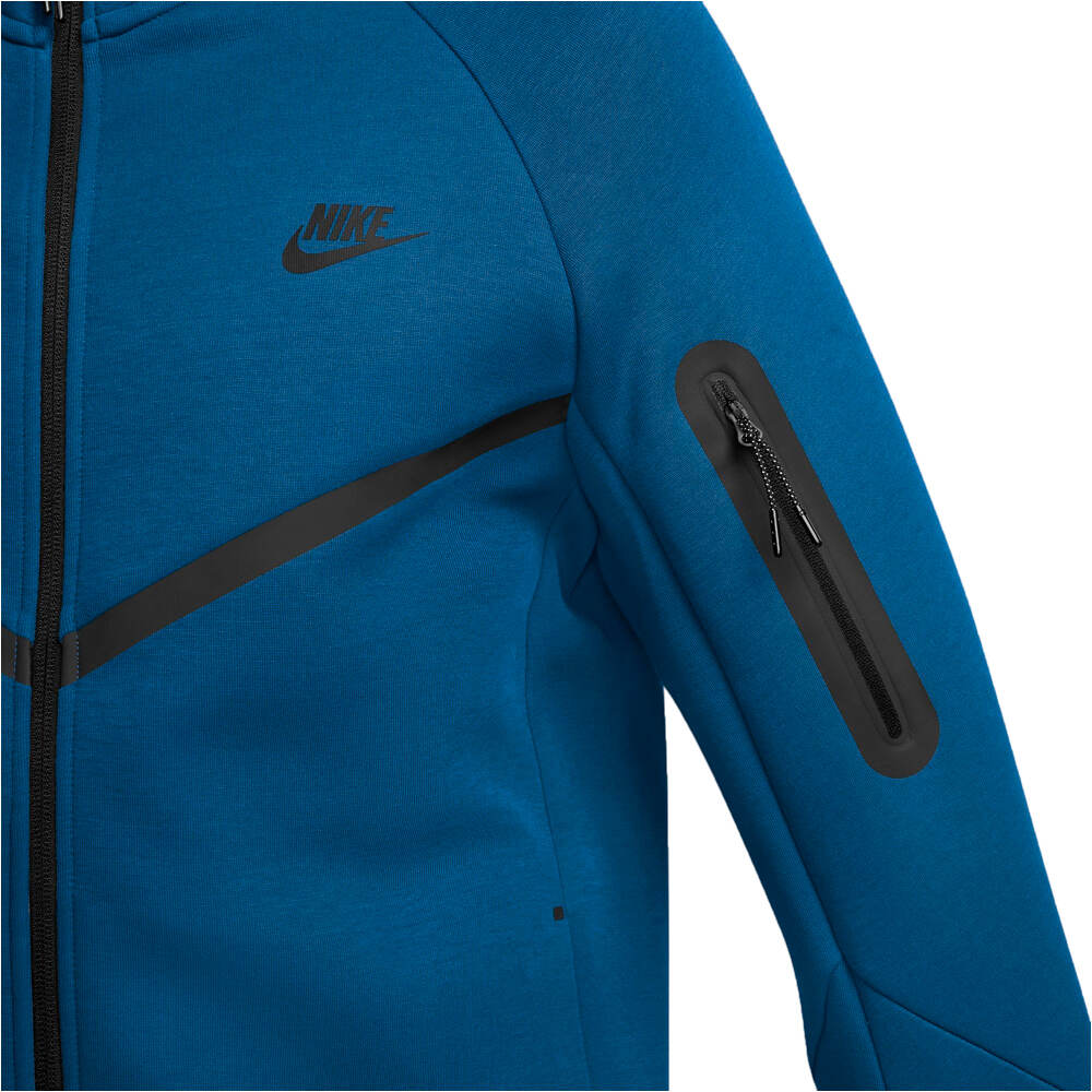 Nike sudadera hombre M NK TCH FLC FZ WR HOODIE vista detalle