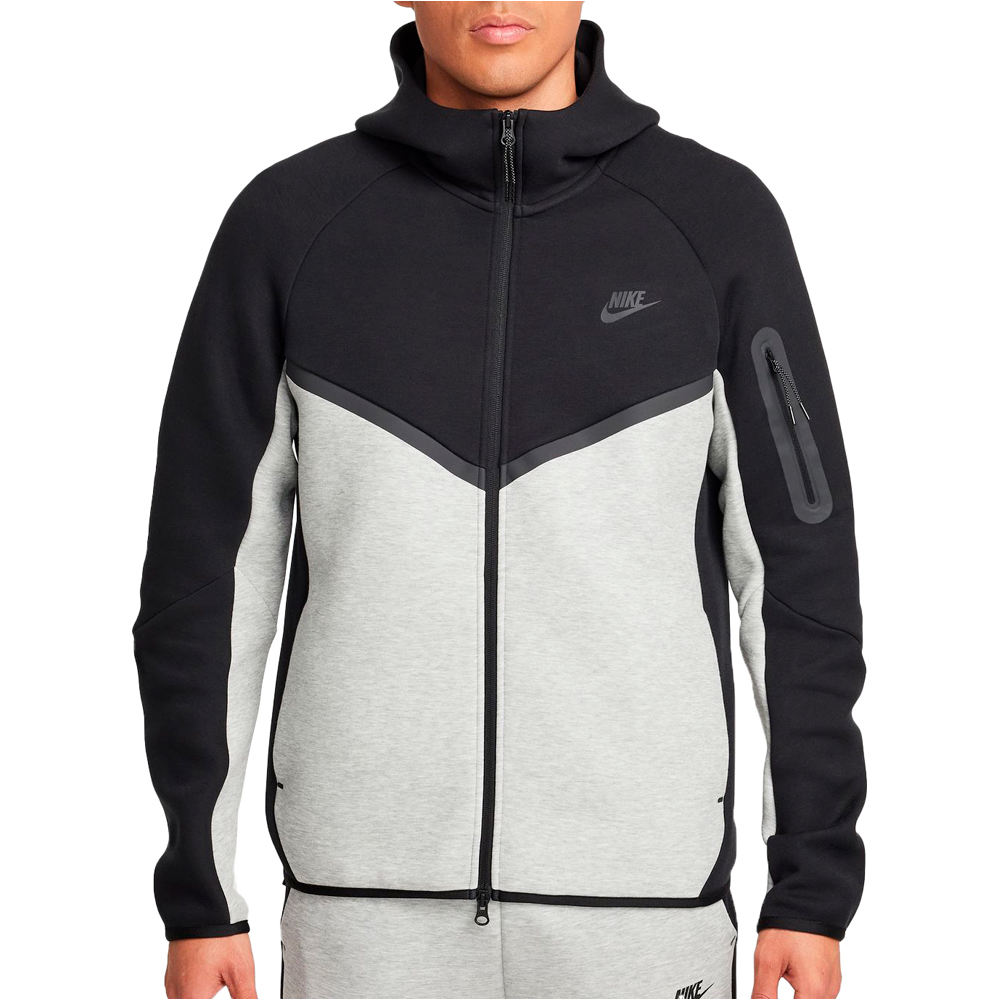 Nike sudadera hombre M NK TCH FLC FZ WR HOODIE vista frontal