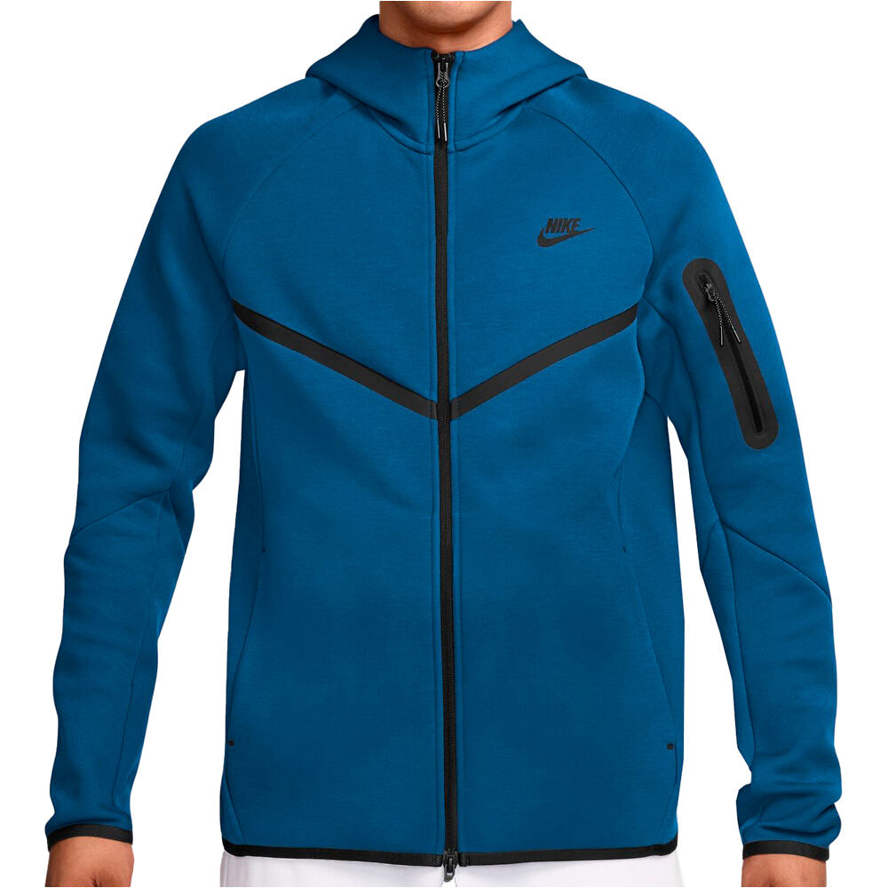 Nike sudadera hombre M NK TCH FLC FZ WR HOODIE vista frontal