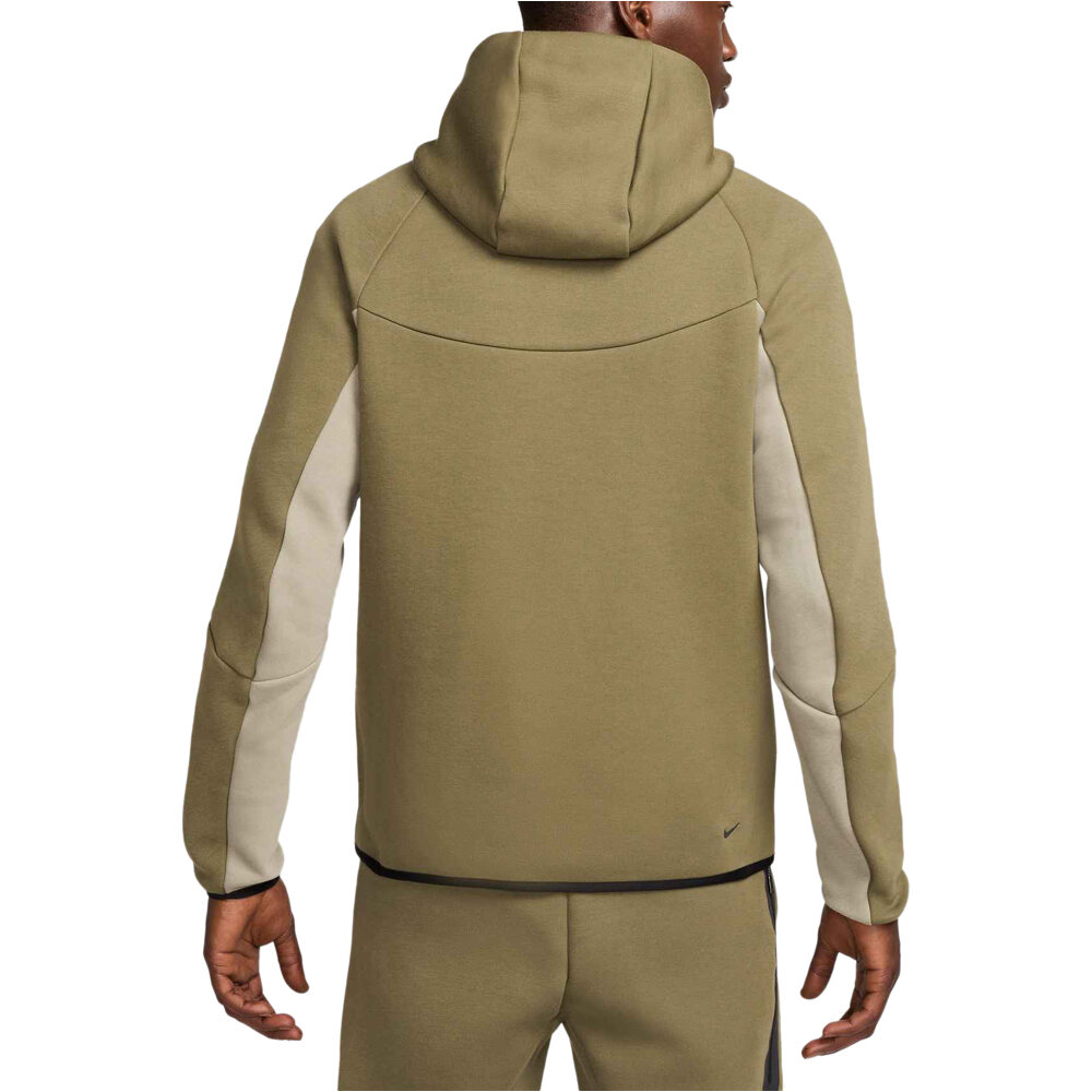 Nike sudadera hombre M NK TCH FLC FZ WR HOODIE vista trasera