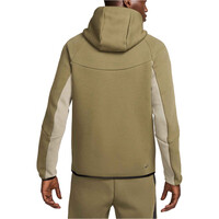Nike sudadera hombre M NK TCH FLC FZ WR HOODIE vista trasera