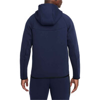 Nike sudadera hombre M NK TCH FLC FZ WR HOODIE vista trasera