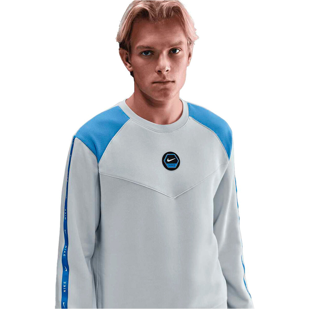 Nike sudadera hombre M NSW CS CREW FLC BB vista detalle