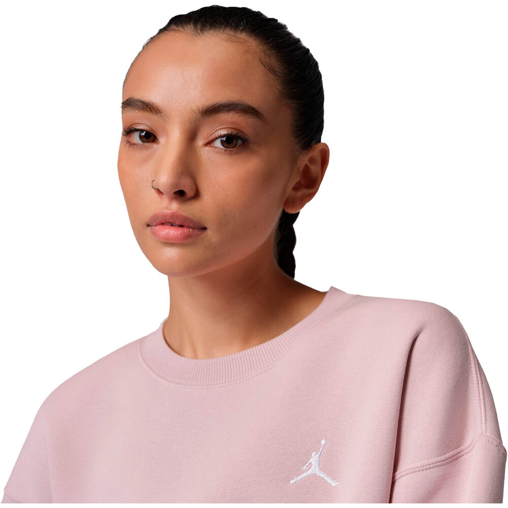 Nike sudadera mujer W J BRK FLC CREW  24 vista detalle