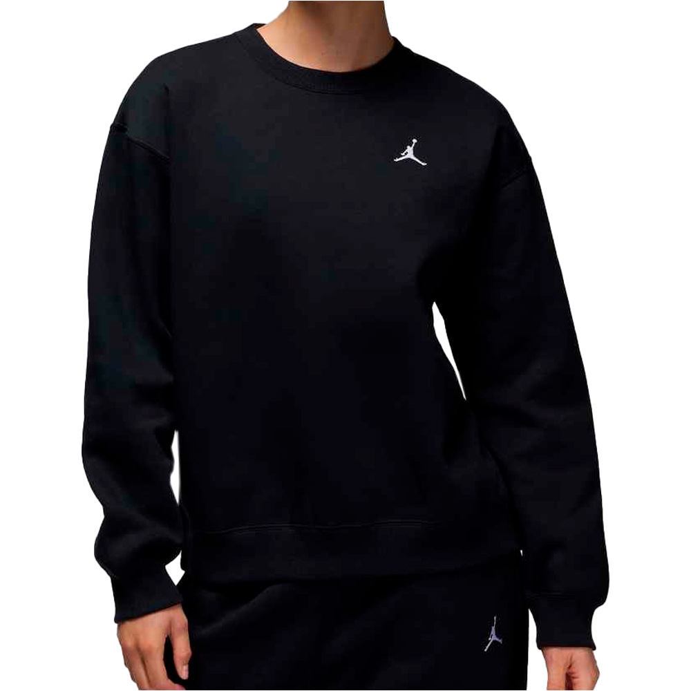 Nike sudadera mujer W J BRK FLC CREW  24 vista frontal