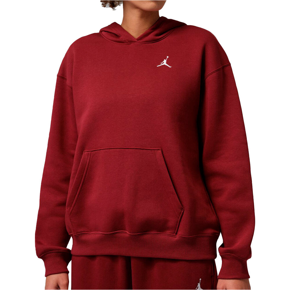 Nike sudadera mujer W J BRK FLC PO  24 vista frontal