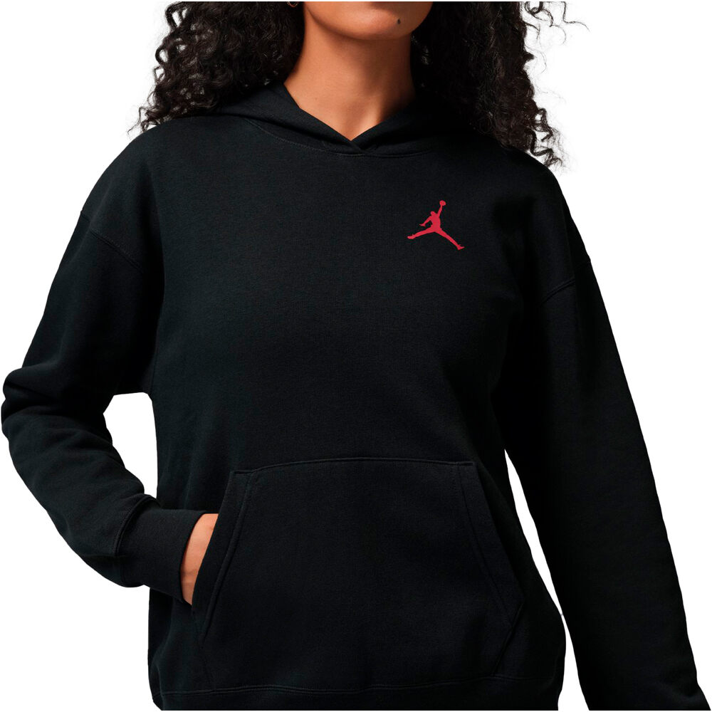Nike sudadera mujer W J JUMPMAN FLC PO 2 vista detalle