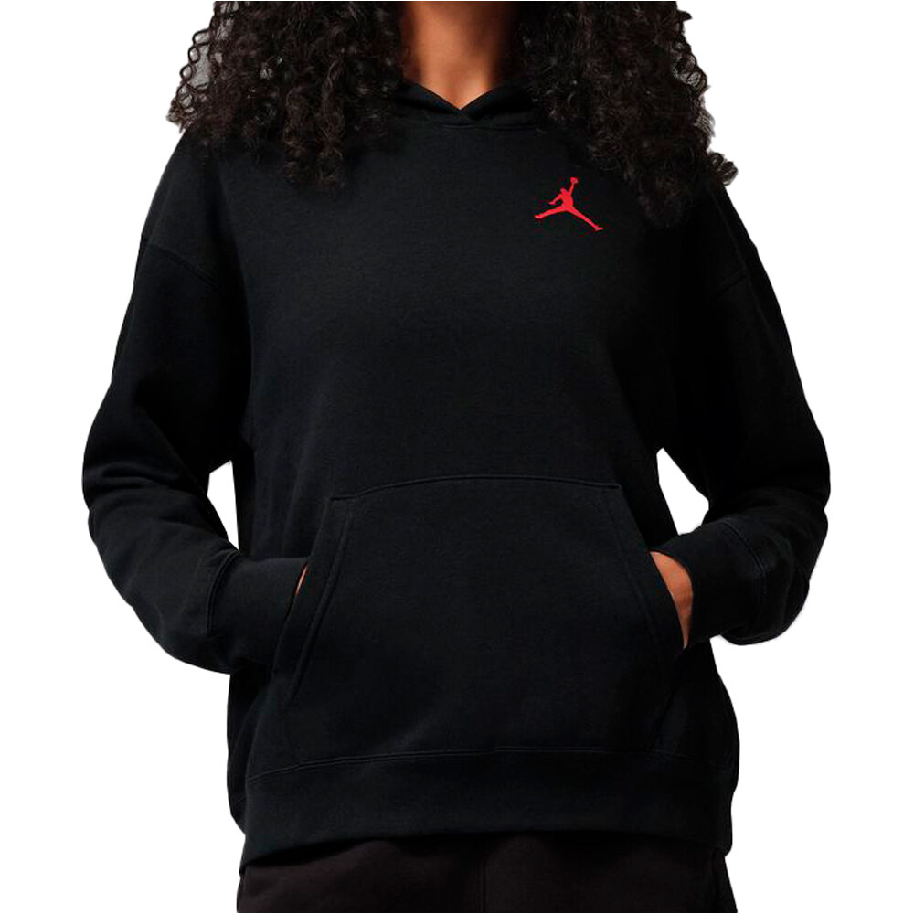 Nike sudadera mujer W J JUMPMAN FLC PO 2 vista frontal