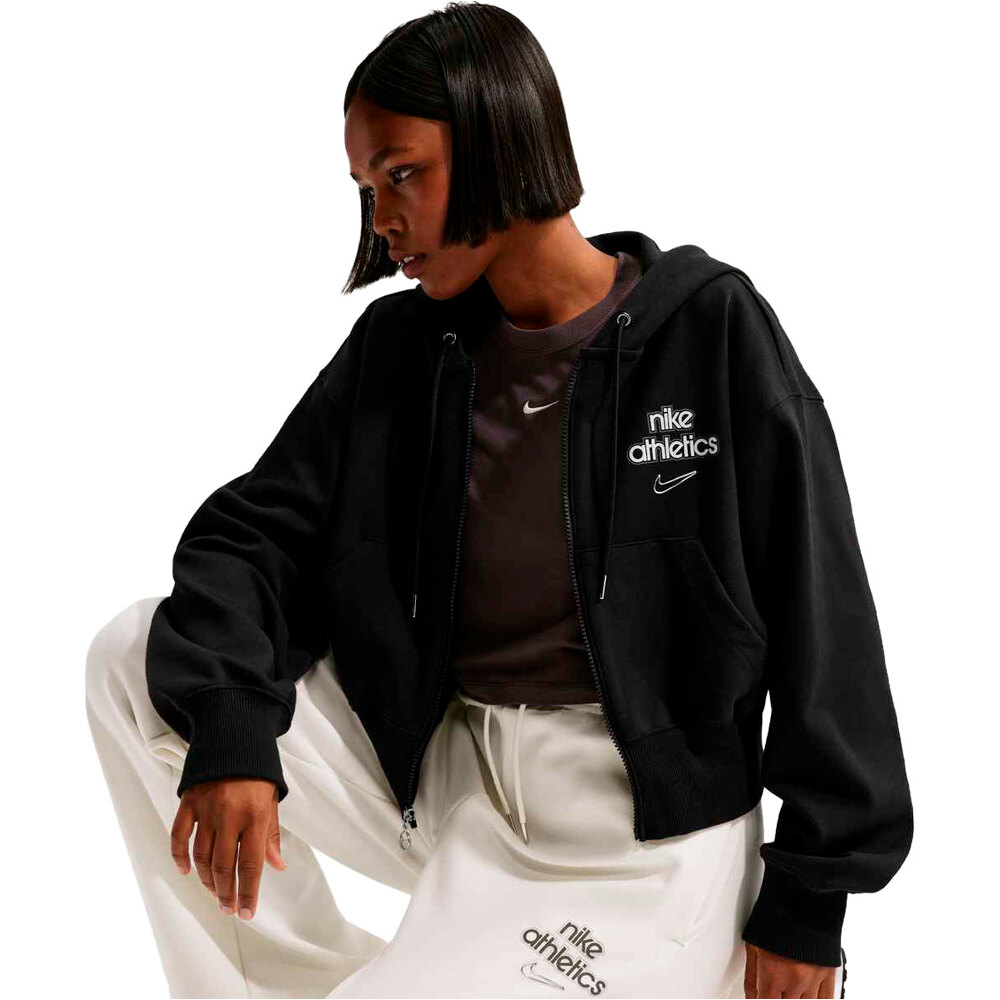 Nike sudadera mujer W NK PHNX FLC FZ HD GLS 04