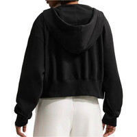 Nike sudadera mujer W NK PHNX FLC FZ HD GLS vista trasera