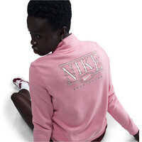 Nike sudadera mujer W NSW CLUB FLC MOCK GX QZ TOP 03