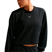 Nike sudadera mujer W NSW NK CHILL FT CREW vista detalle