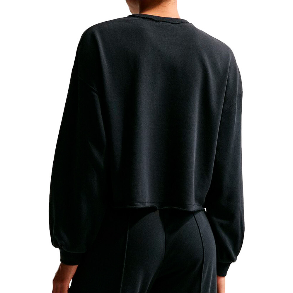 Nike sudadera mujer W NSW NK CHILL FT CREW vista trasera