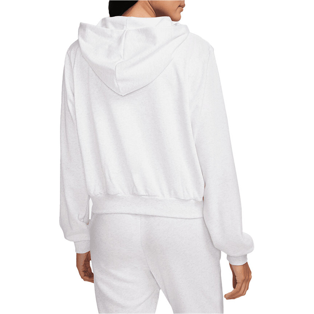 Nike sudadera mujer W NSW NK CHLL FT FZ HDY vista trasera