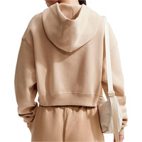 Nike sudadera mujer W NSW PHNX FLC OS CRP HNLY HDY vista trasera