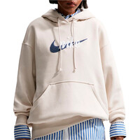 Nike sudadera mujer W NSW PHNX FLC OS LOGO HDY vista frontal