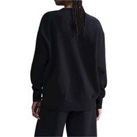 Nike sudadera mujer W NSW PHNX FLC OS LONG CREW vista trasera