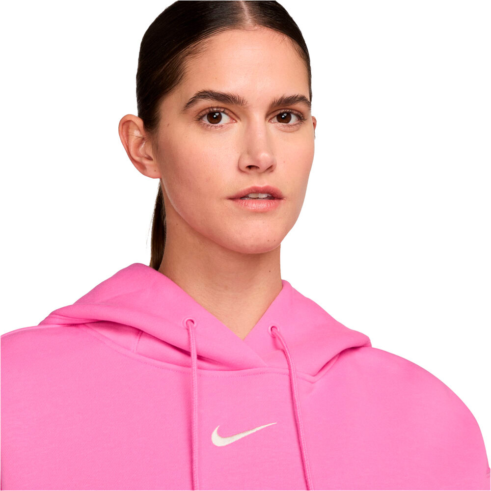 Nike sudadera mujer W NSW PHNX FLC OS PO HOODIE vista detalle