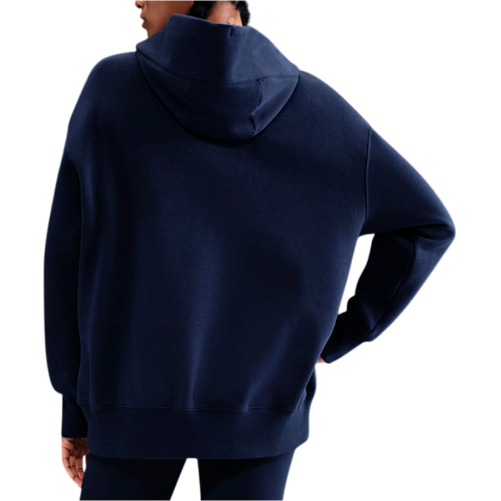 Nike sudadera mujer W NSW PHNX FLC OS PO HOODIE vista trasera