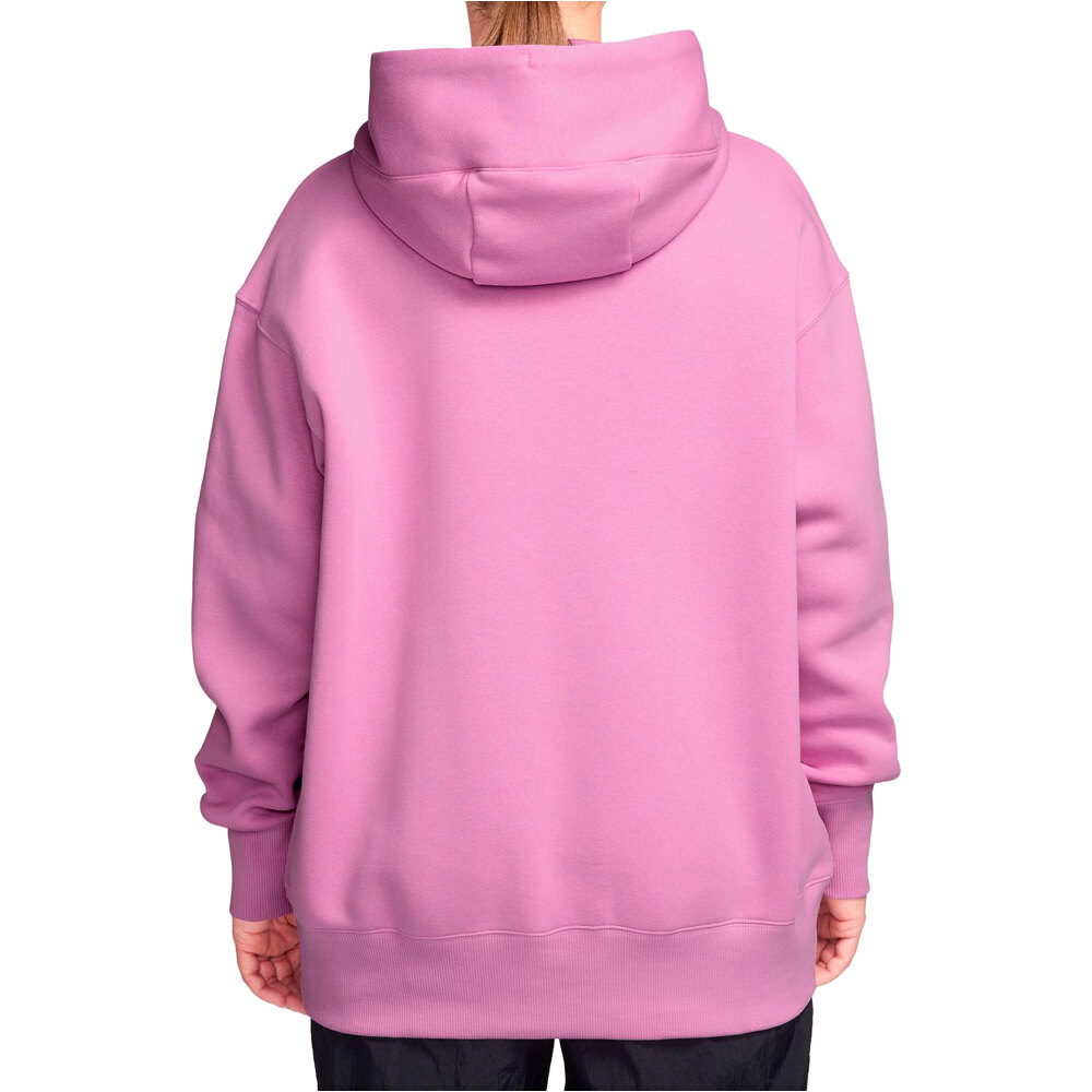 Nike sudadera mujer W NSW PHNX FLC OS PO HOODIE vista trasera