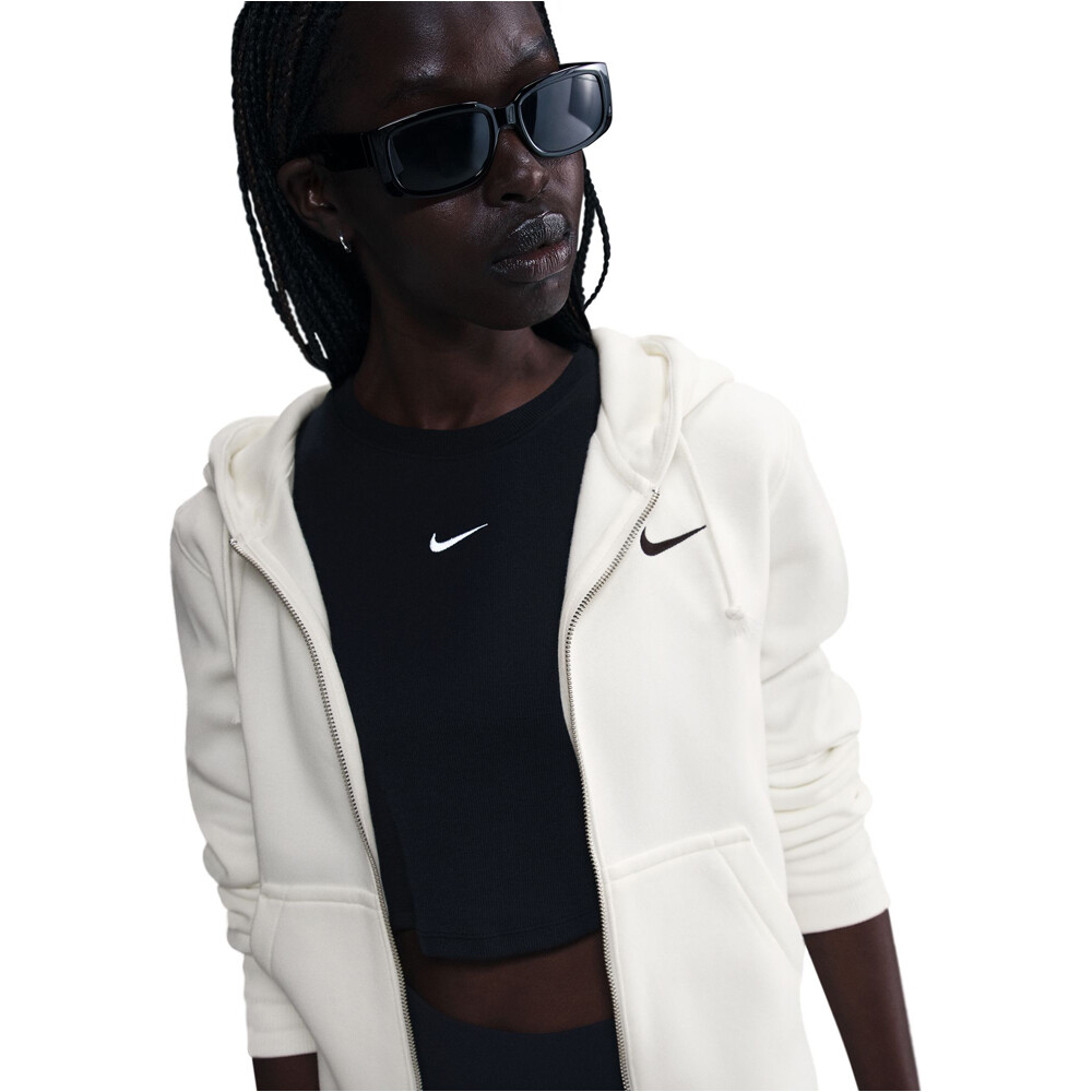 Nike sudadera mujer W NSW PHNX FLC STD FZ HDY 04