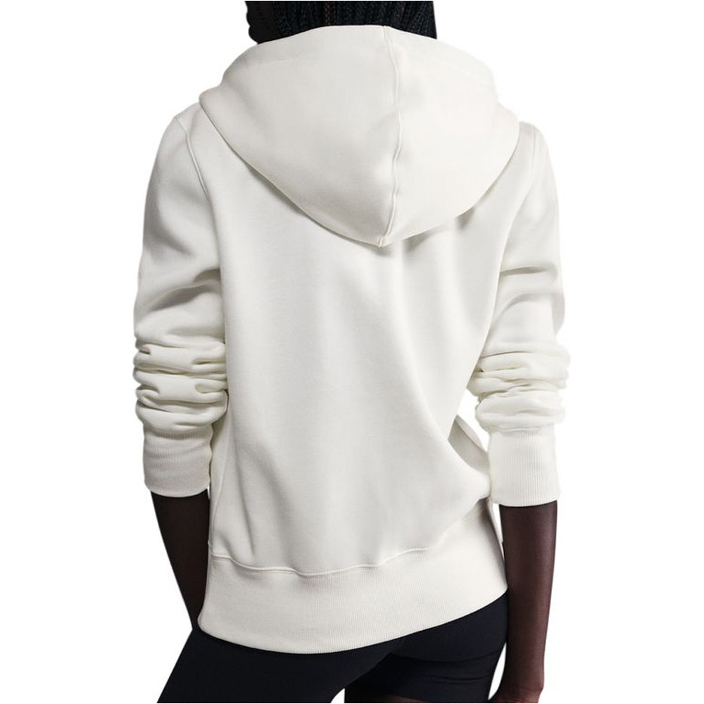 Nike sudadera mujer W NSW PHNX FLC STD FZ HDY vista trasera