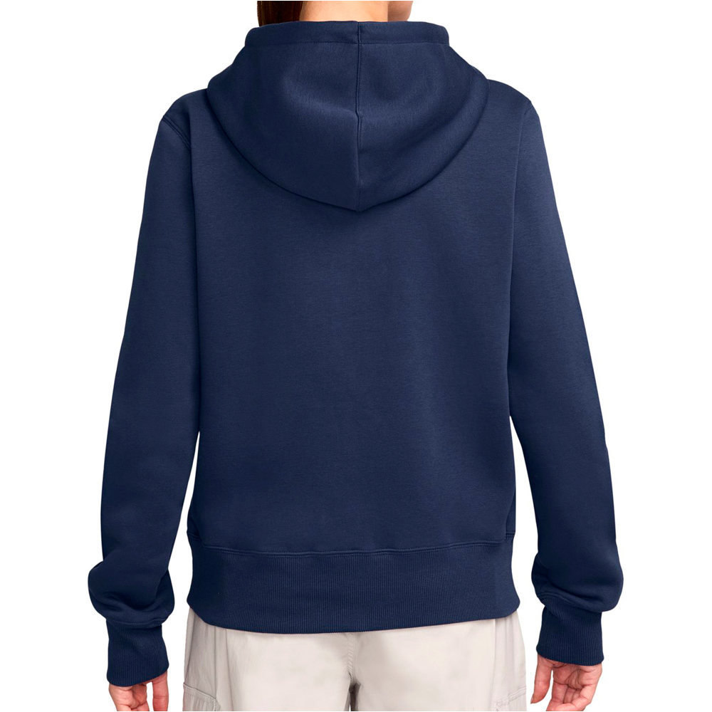 Nike sudadera mujer W NSW PHNX FLC STD FZ HDY vista trasera