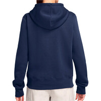 Nike sudadera mujer W NSW PHNX FLC STD FZ HDY vista trasera
