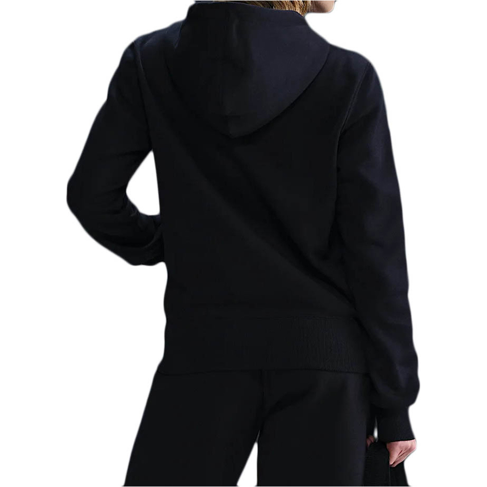 Nike sudadera mujer W NSW PHNX FLC STD FZ HDY vista trasera