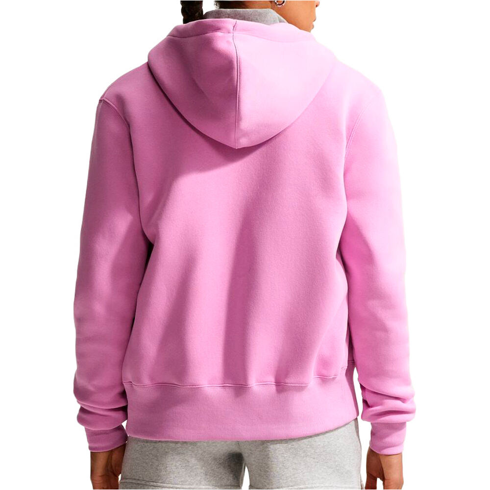 Nike sudadera mujer W NSW PHNX FLC STD FZ HDY vista trasera