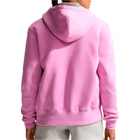 Nike sudadera mujer W NSW PHNX FLC STD FZ HDY vista trasera