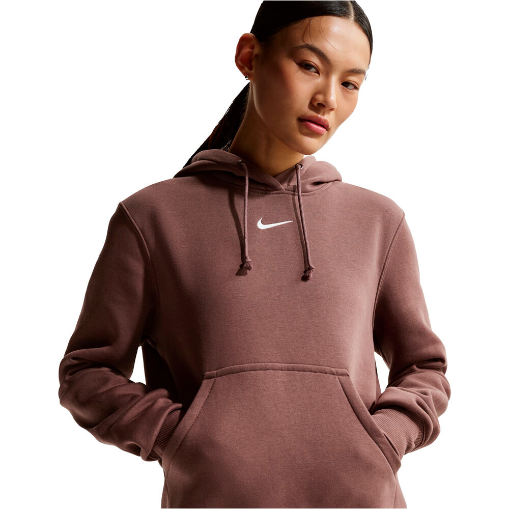 Nike sudadera mujer W NSW PHNX FLC STD PO HOODIE vista detalle