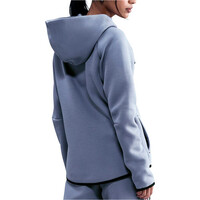 Nike sudadera mujer W NSW TCH FLC WR FZ HDY 2 vista trasera