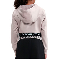 Nike sudadera niña G NP DF FZ FLC HDY vista trasera