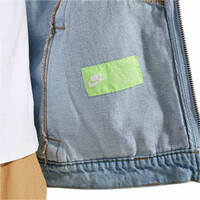 Nike sudadera niña G NSW WR DENIM JACKET 05