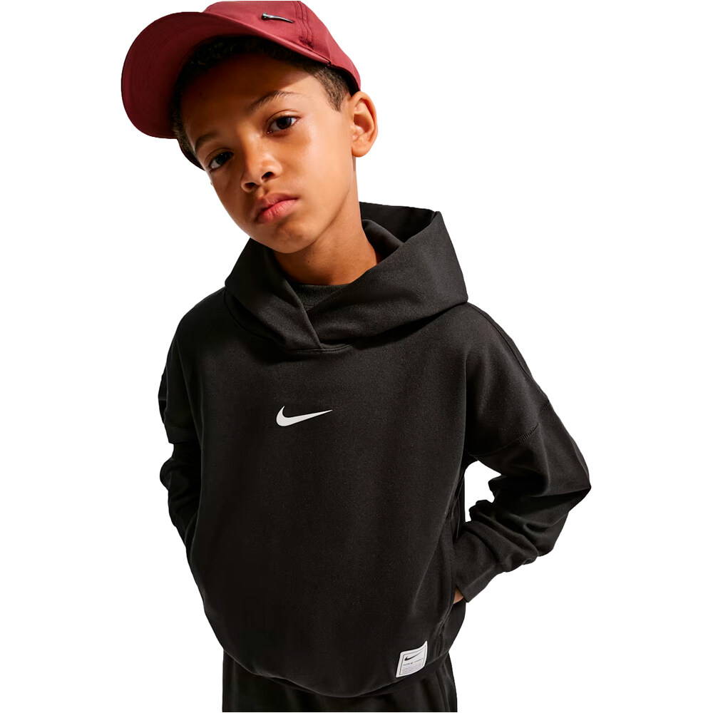 Nike sudadera niño B NP DF FLC PO HOODIE vista detalle