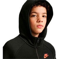 Nike sudadera niño B NSW TCH FLC FZ - PD 04