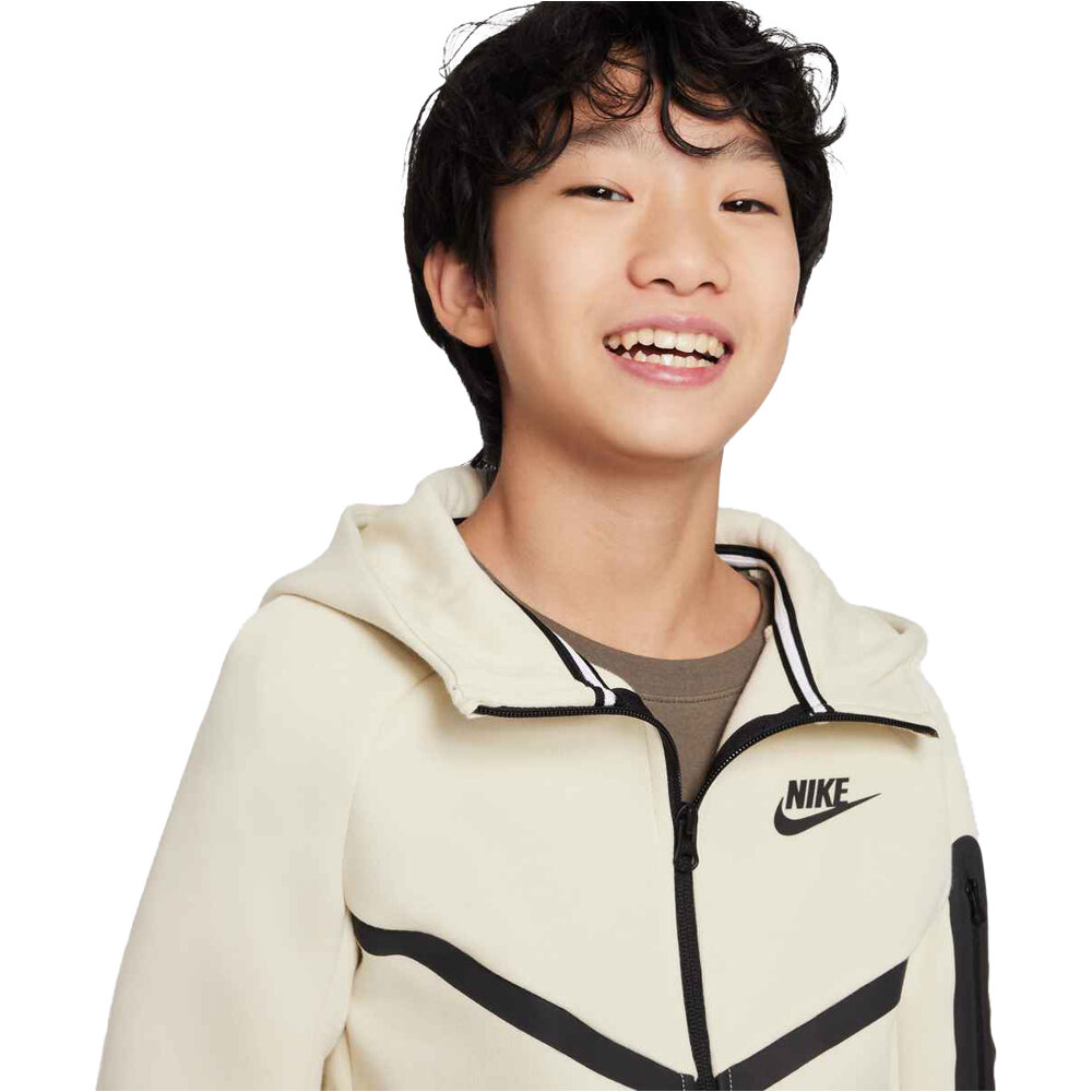 Nike sudadera niño B NSW TCH FLC FZ - PD vista detalle