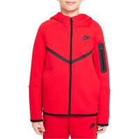 Nike sudadera niño B NSW TCH FLC FZ - PD vista frontal
