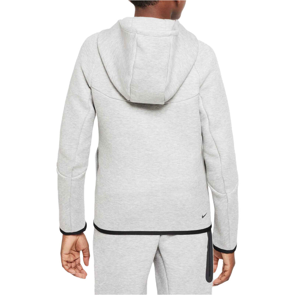 Nike sudadera niño B NSW TCH FLC FZ - PD vista trasera