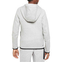 Nike sudadera niño B NSW TCH FLC FZ - PD vista trasera
