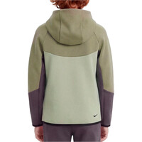 Nike sudadera niño B NSW TCH FLC FZ - PD vista trasera