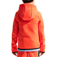 Nike sudadera niño B NSW TCH FLC FZ - PD vista trasera