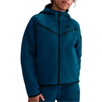 Nike sudadera niño G NSW TCH FLC HD FZ LS - PD vista frontal