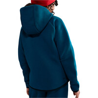 Nike sudadera niño G NSW TCH FLC HD FZ LS - PD vista trasera