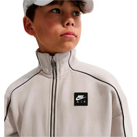 Nike sudadera niño K NK AIR FLC TRK JKT vista detalle