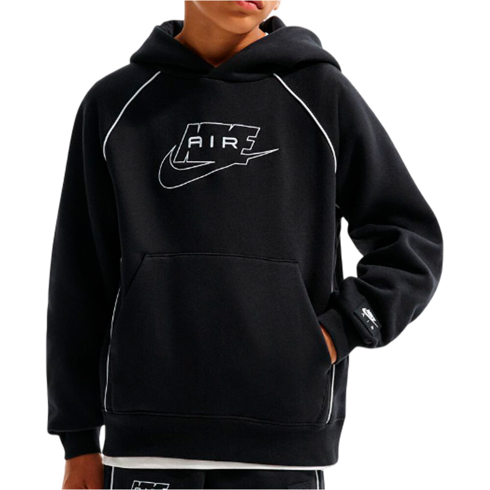 Nike sudadera niño K NK AIR PO HOODIE vista frontal