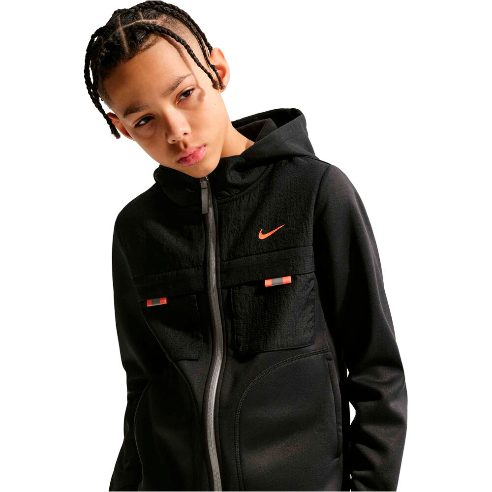 Nike sudadera niño K NSW CITY UTILITY FZ HDY MM vista detalle