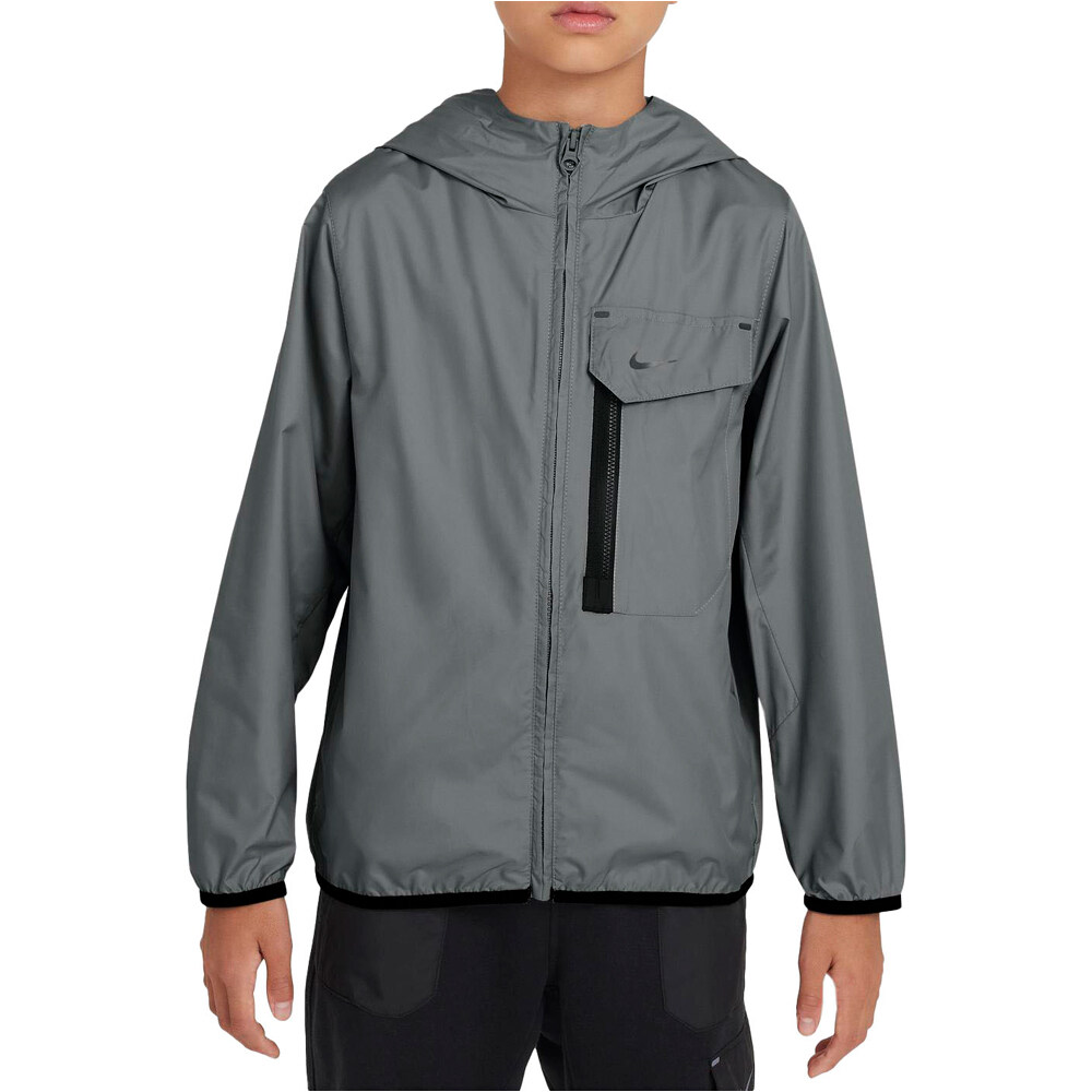 Nike sudadera niño K NSW CITY UTILITY JACKET vista frontal