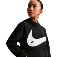 Nike sudadera niño K NSW CLUB BRND NRG TOP vista detalle